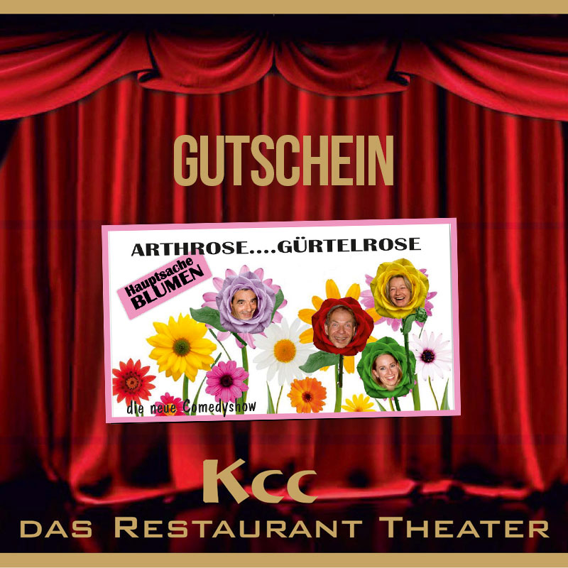 Gutschein: Arthrose oder Gürtelrose – Hauptsache Blumen – von 23.10.26 – 13.03.27